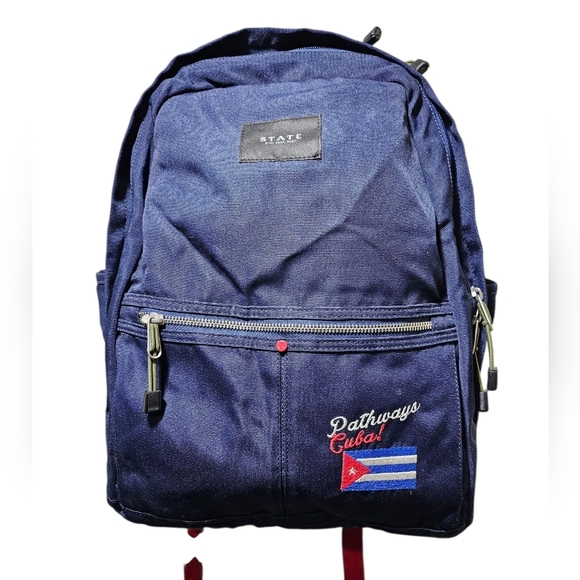 STATE Other - State Bags Limited Release Large Navy Blue Cuba Backpack